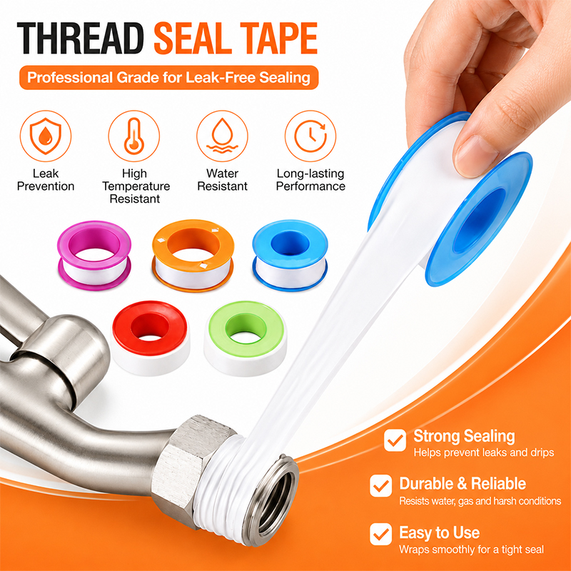 Plumbing Tape Ptfe - Lot de 5 bandes d'étanchéité PTFE