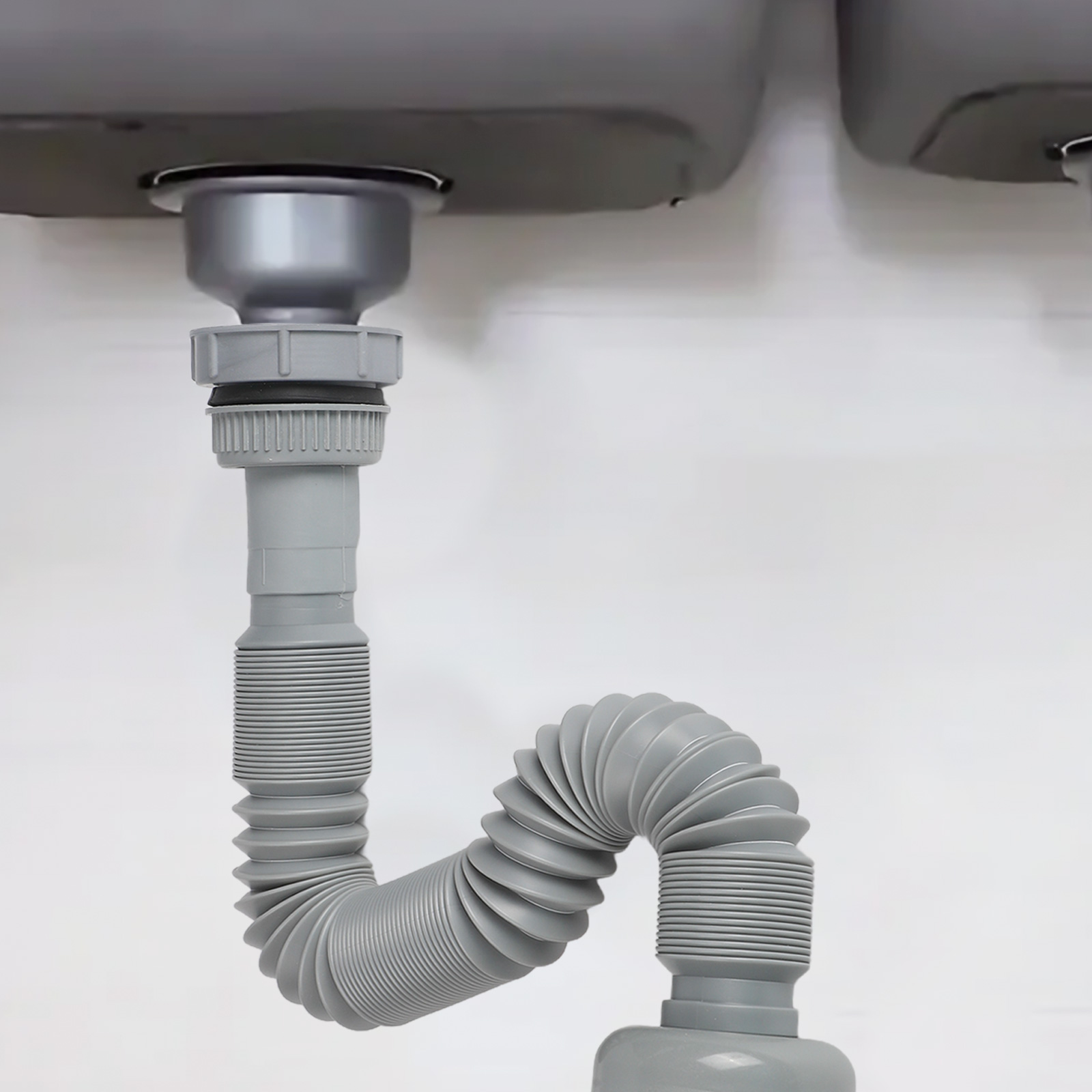 Home Improvement K&B Construction - Tuyau de raccordement extensible pour évier