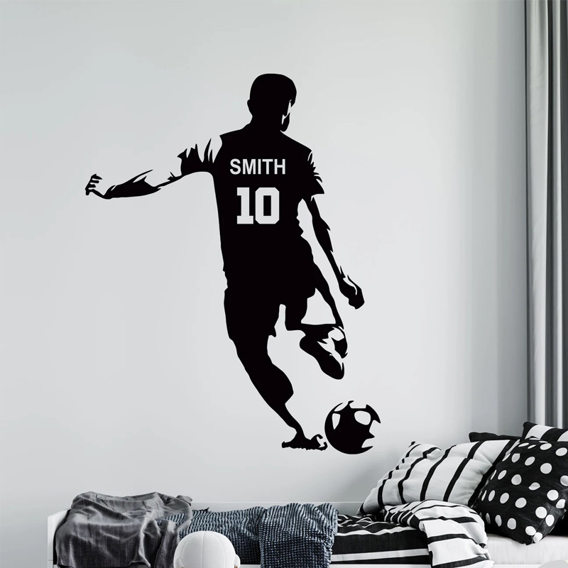 Vinyl Floor Plank - Autocollant mural personnalisé avec nom et