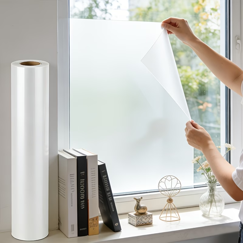 Window Insulation Film - Film de confidentialité de couleur unie,