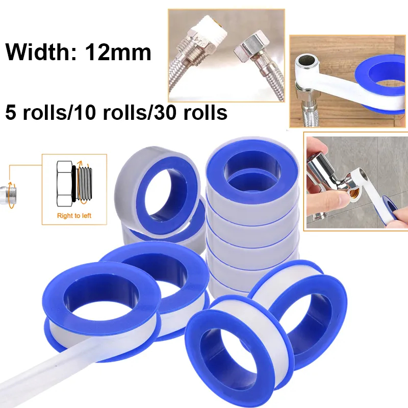 Plumbing Tape Ptfe - 5/10/30 rouleau de ruban de tuyau