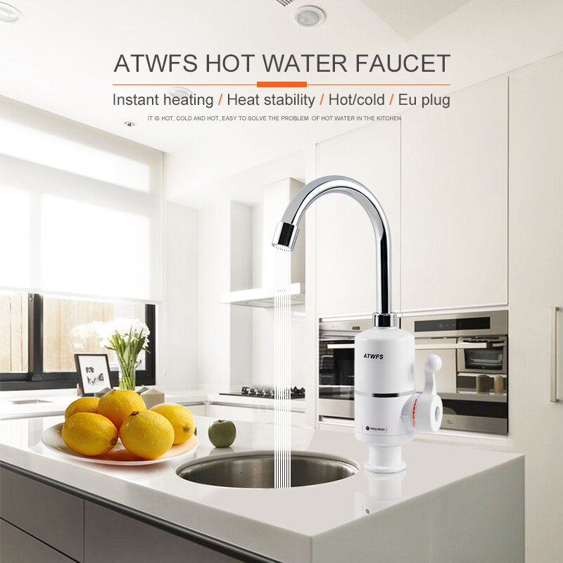 Home Improvement K&B Construction - ATWelasticity-Chauffe-eau électrique instantané sans réservoir, 3000W,