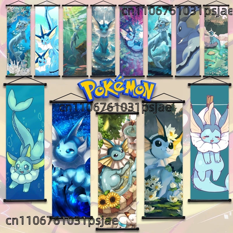 Home Improvement Furniture - Décorations de défilement Vaporeon Pokémon, haute