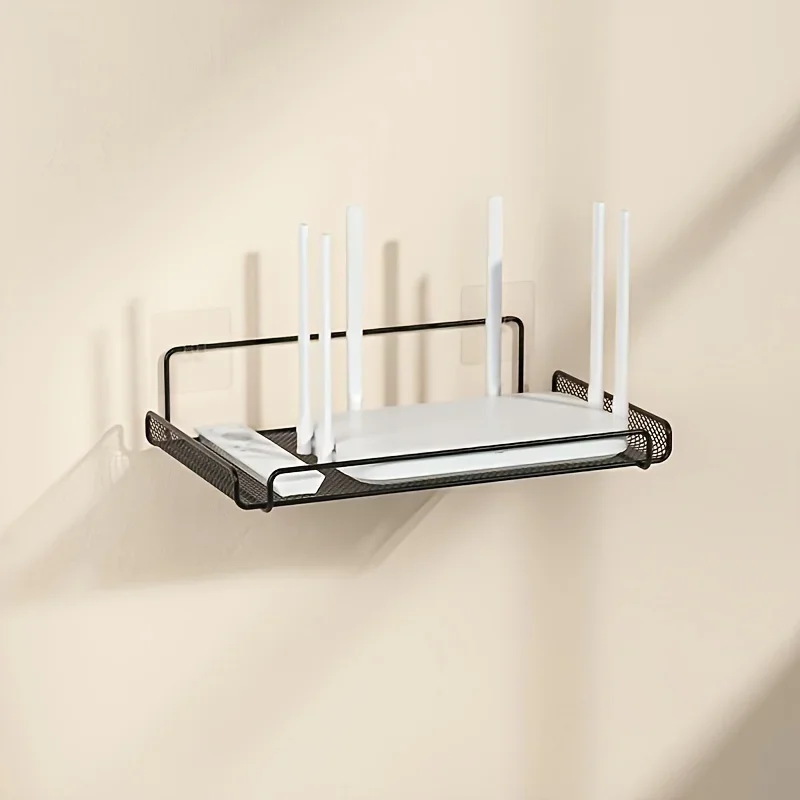Home Improvement News - Étagère pour routeur en acier inoxydable,