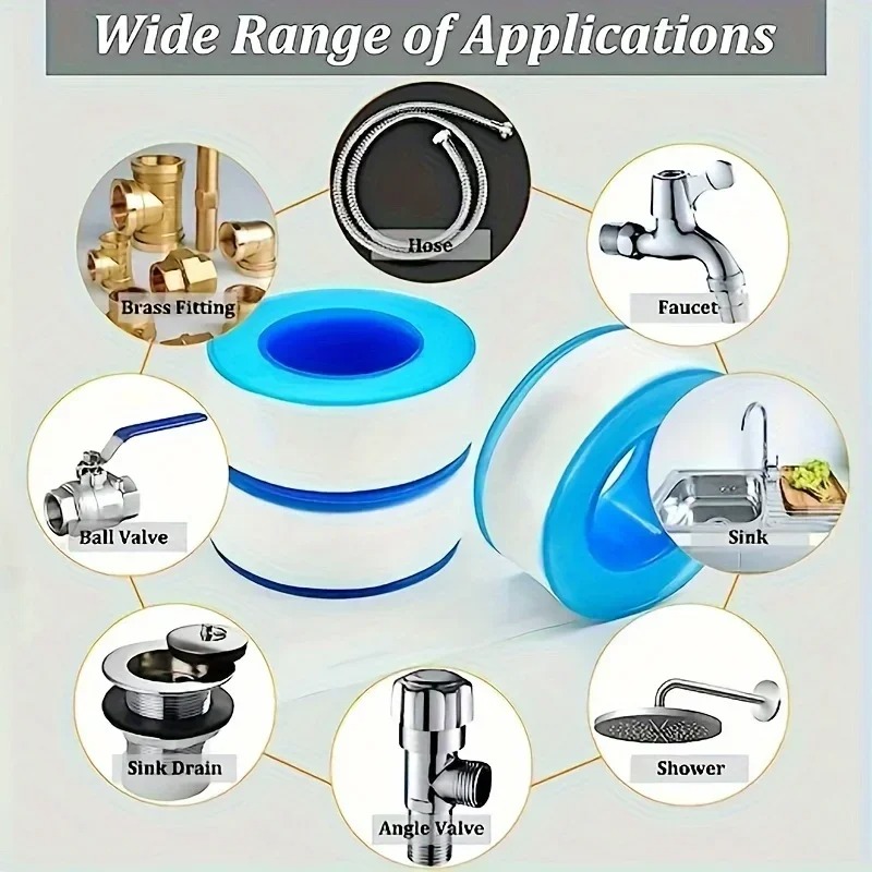 5/10/20/30 pièces Ruban d'étan - Plumbing Tape Ptfe avis et prix