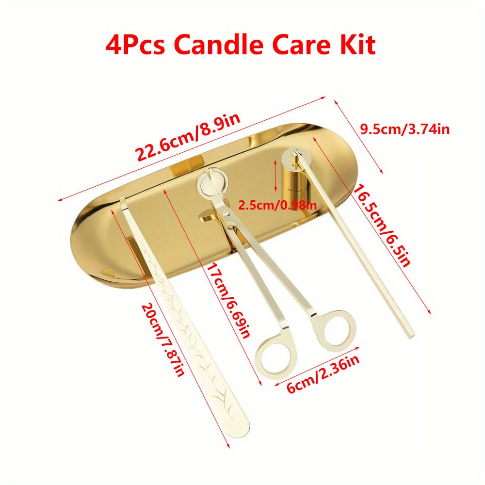 Kit de soins de bougies de lux - Home Improvement House avis et prix