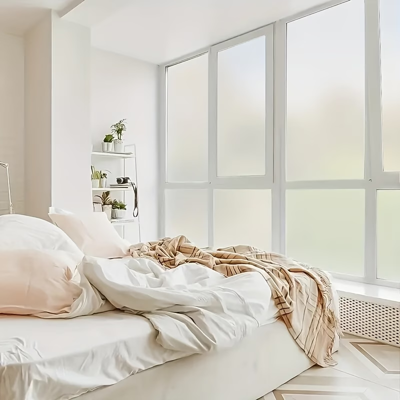 Autocollant de fenêtre givré o - Window Insulation Film avis et prix