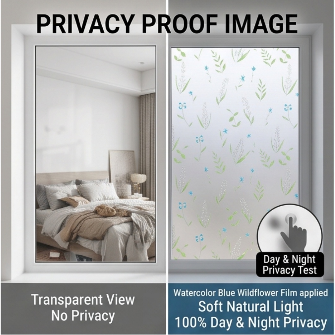 Film adhésif bleu pour fenêtre - Window Insulation Film avis et prix