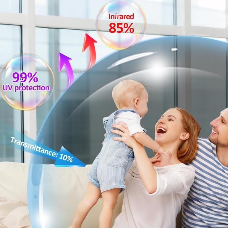 Film fenêtre 40x200cm pour le  - Window Insulation Film avis et prix
